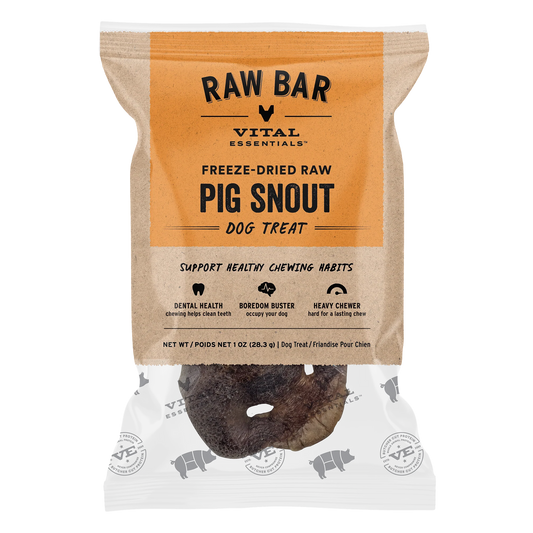 Vital Essentials® RAW BAR Freeze-Dried Raw Pig Snouts