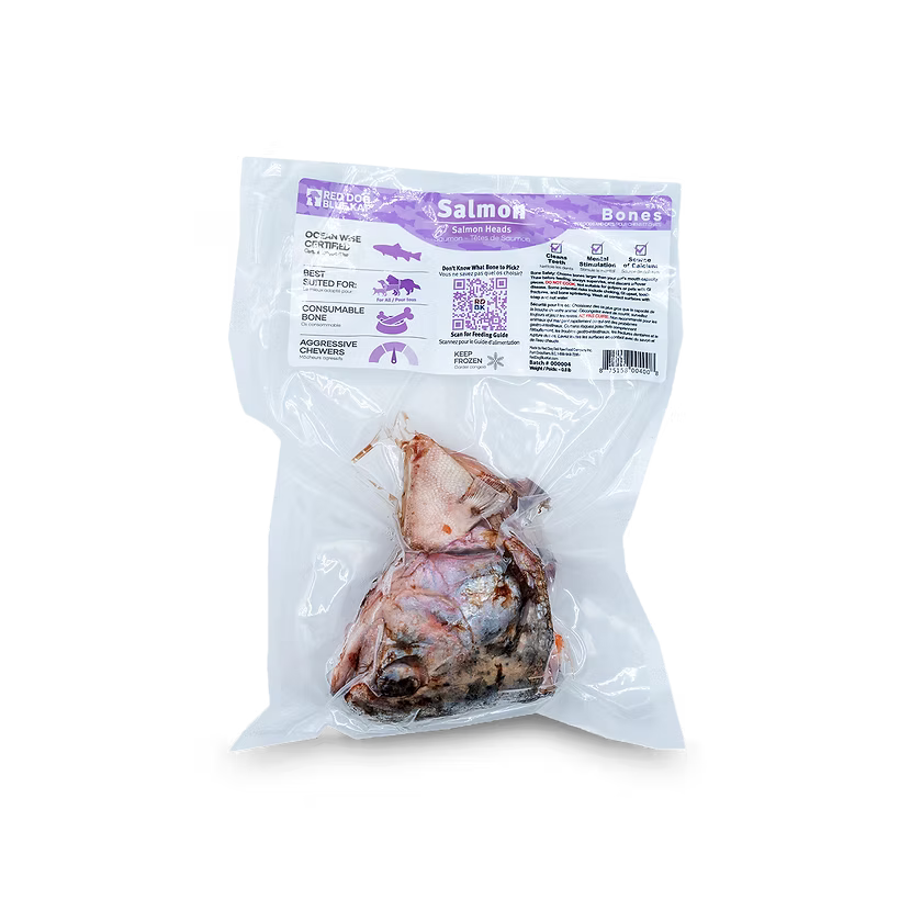 RDBK Raw Frozen Salmon Heads
