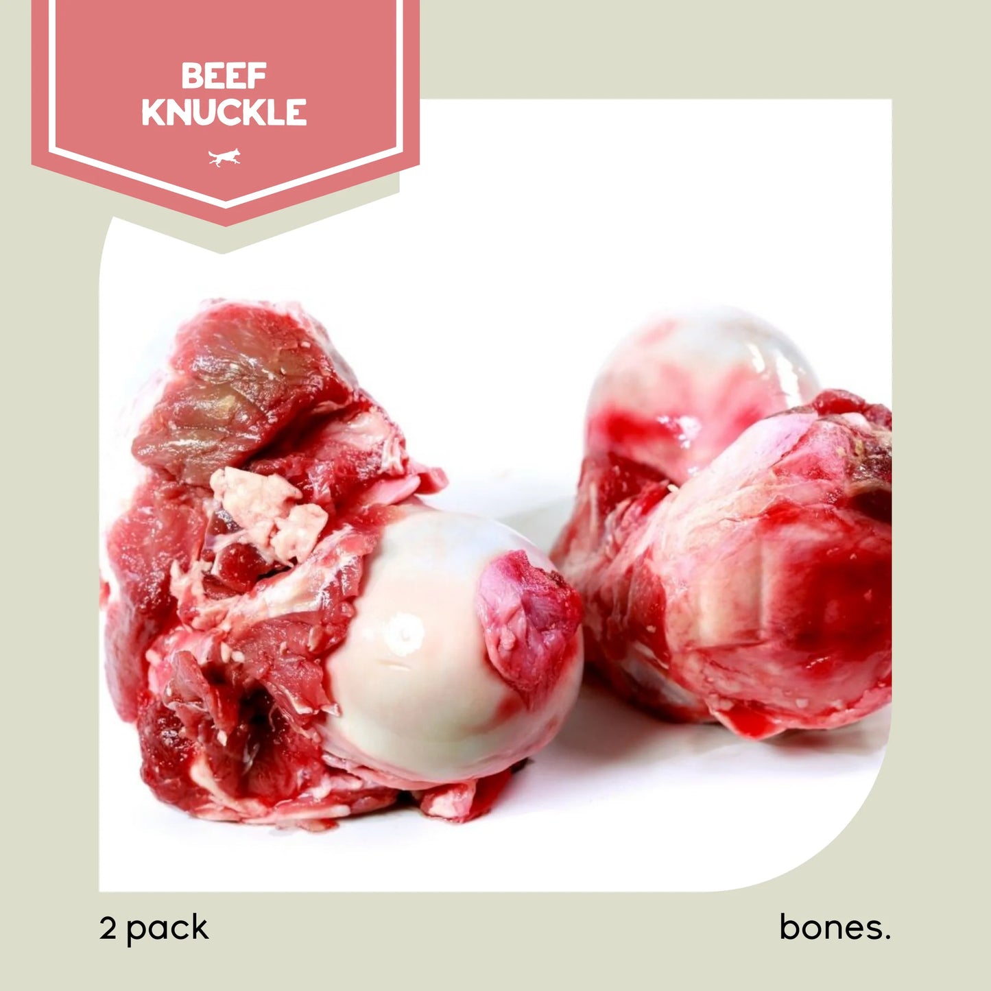 Raw Performance Beef Knuckle Bones