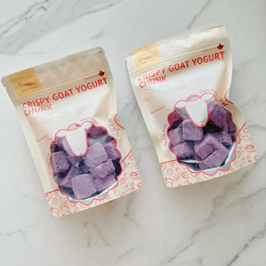 Loopypaws Crispy Goat Yogurt - Blueberry