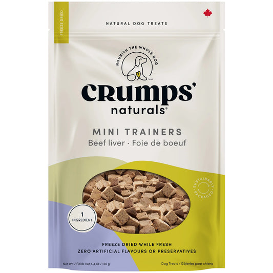 Crumps Mini Trainers Freeze-Dried Beef Liver