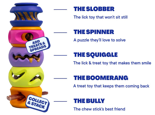 WAGLAB PlayStack The Boomerang Green