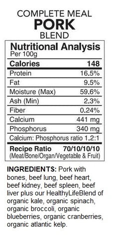 Back2Raw Complete Pork Blend