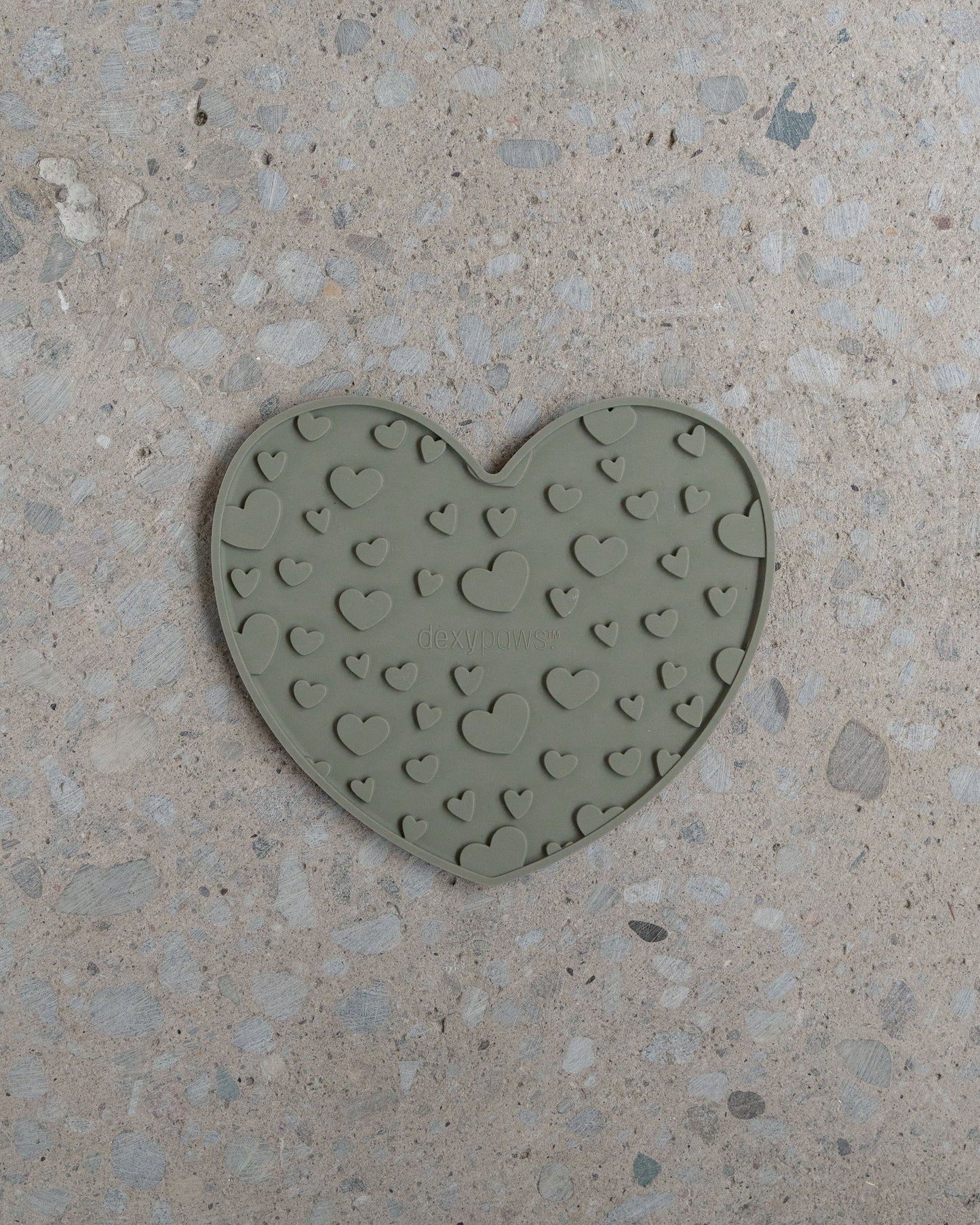 Dexypaws Heart Enrichment Licking Mat