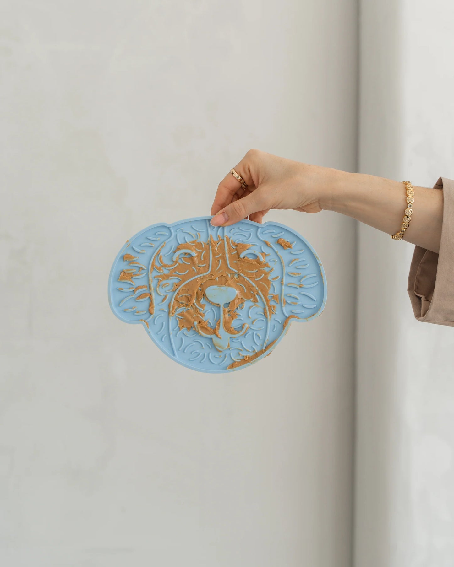 Dog Head Enrichment Lick Mat