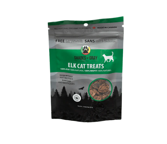 Shades of Gray Indigenous Elk Cat Treats - 100% Single Ingredient