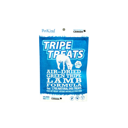 PetKind® Green Lamb Tripe Treats Natural Dog Treats 6oz