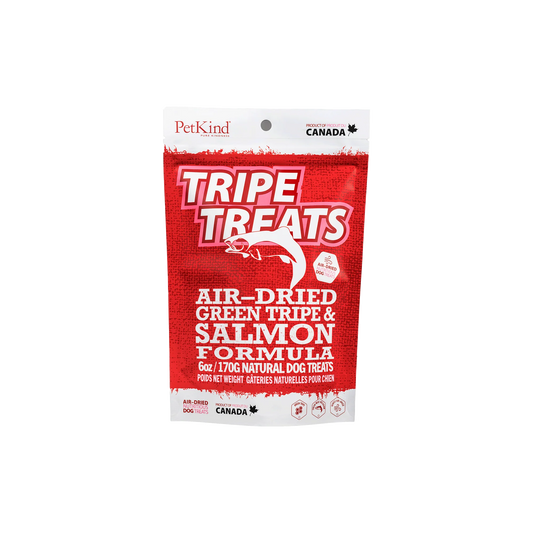 PetKind® Salmon + Green Lamb Tripe Treats Natural Dog Treat 6oz