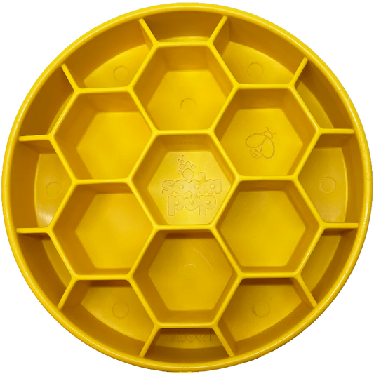 SodaPup Honeycomb Slow Feeder Bowl