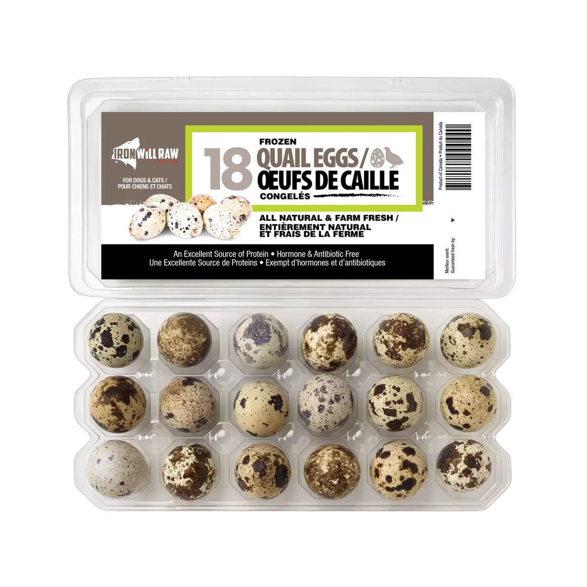 Ironwill Quail Eggs - 18 pack