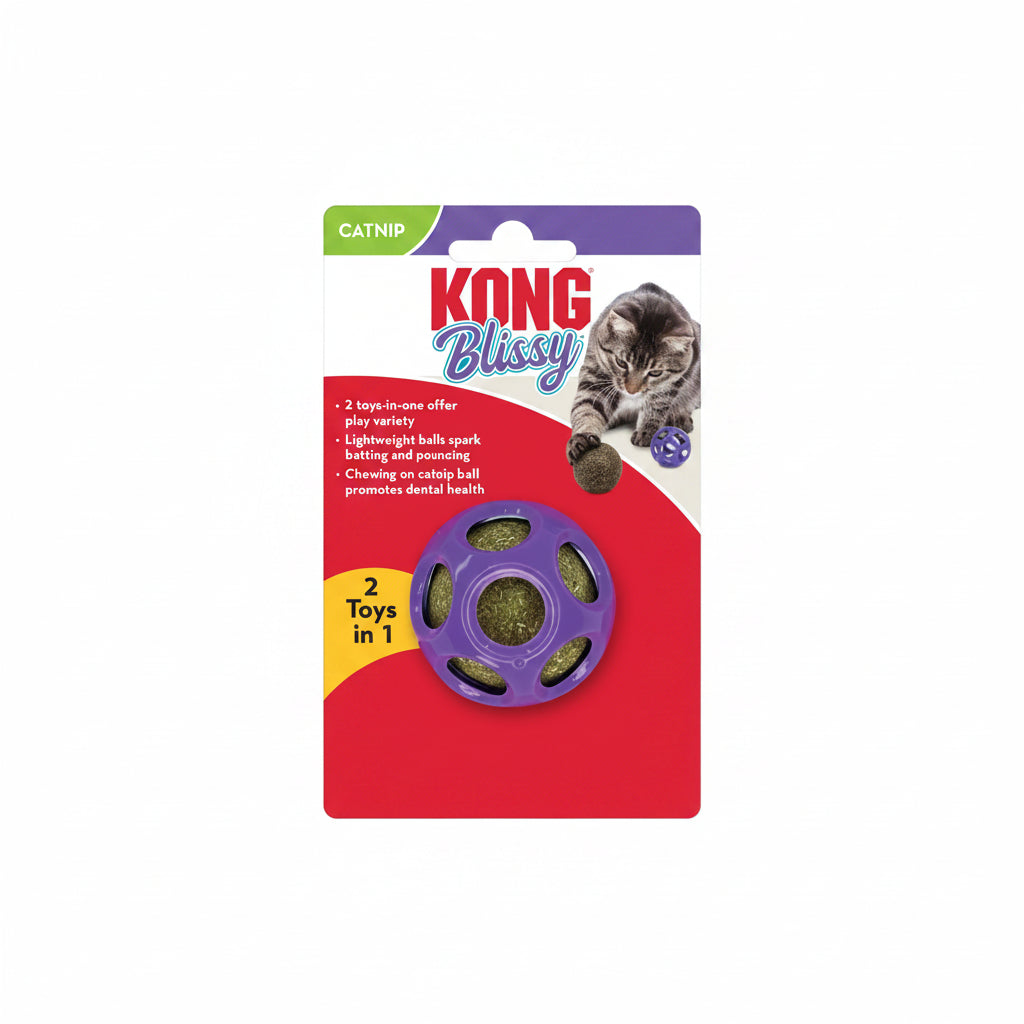 Kong® Blissy™ Moon Ball with Catnip