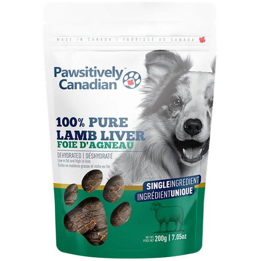 Pawsitively Canadian – Dehydrated Lamb Liver Treats