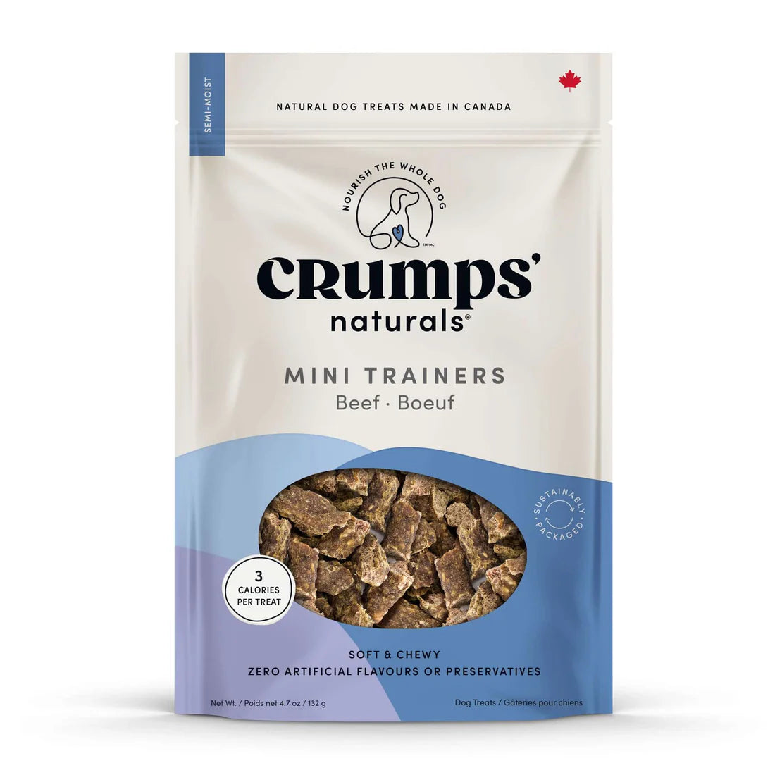 Crumps Mini Trainers Semi Moist Dog Treats