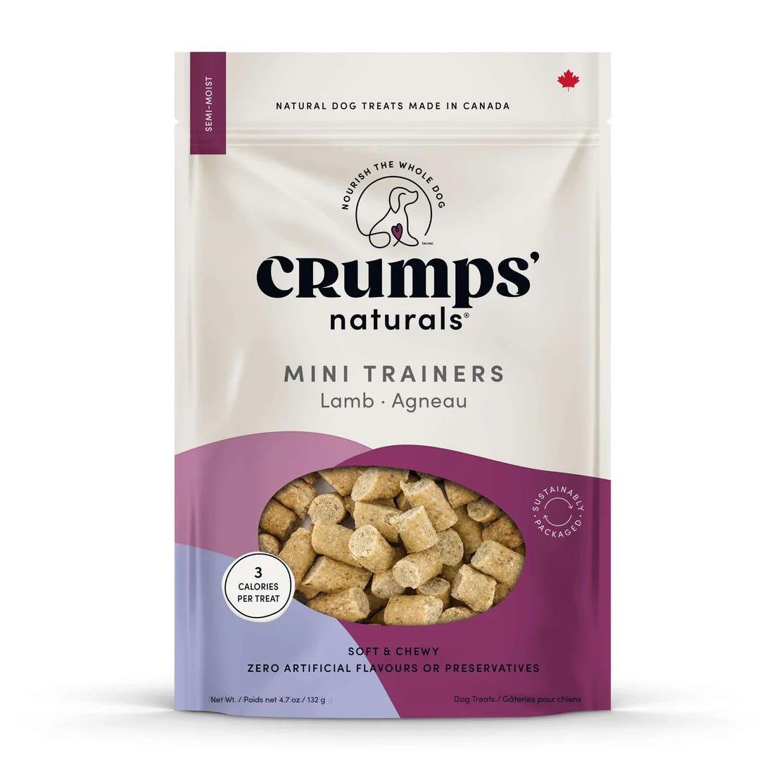 Crumps Mini Trainers Semi Moist Dog Treats