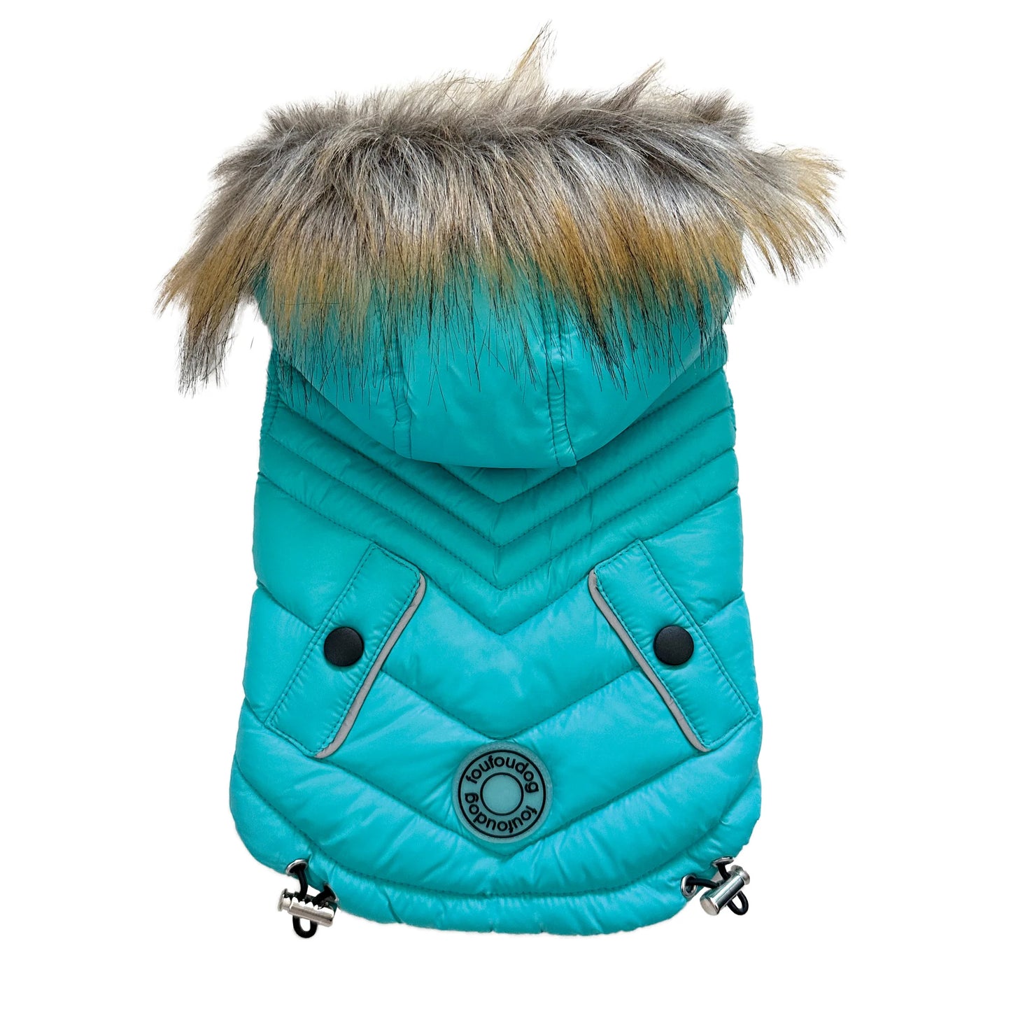 FOUFOUBRANDS™ NEON FOUSKI DOG COAT