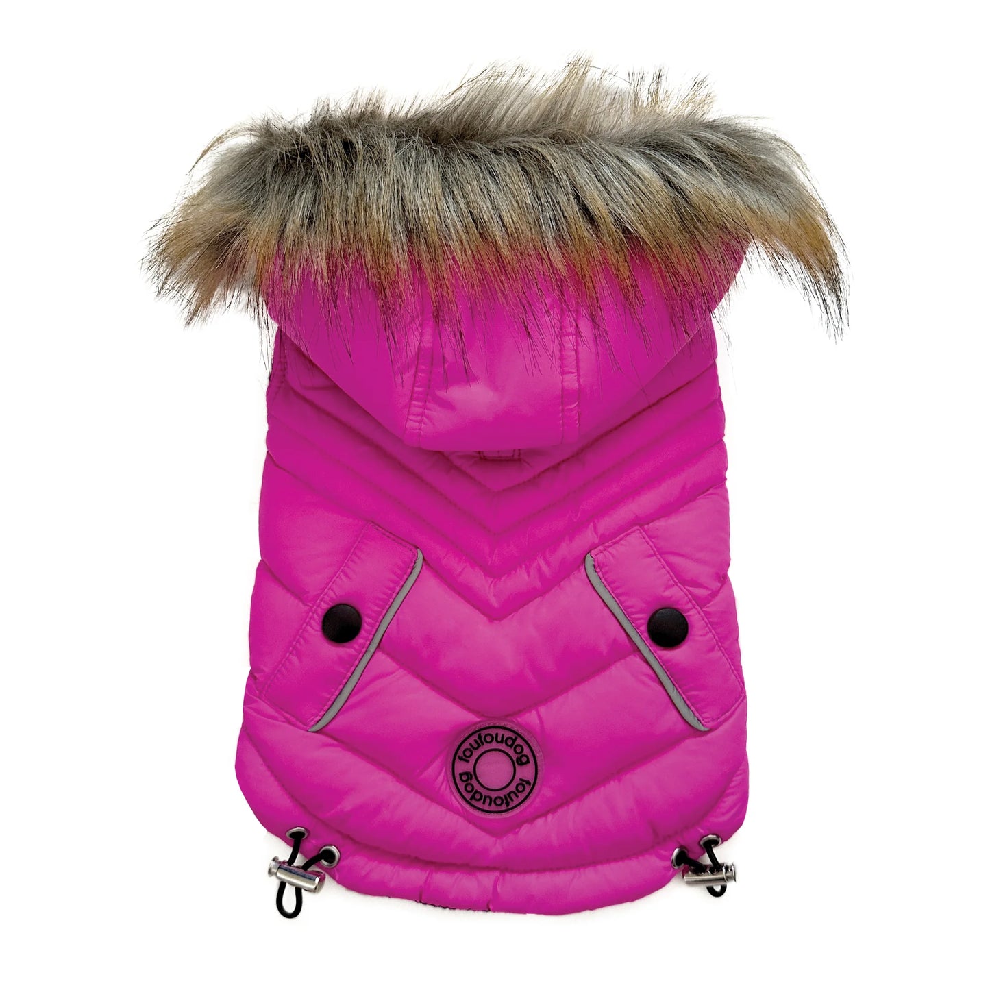 FOUFOUBRANDS™ NEON FOUSKI DOG COAT