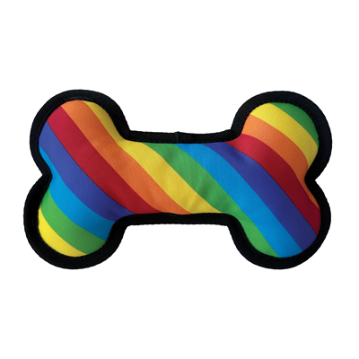 foufouBRANDS™ fouFIT™ One Love Tough Toys Bone 6.5" to 7" Dog Toy