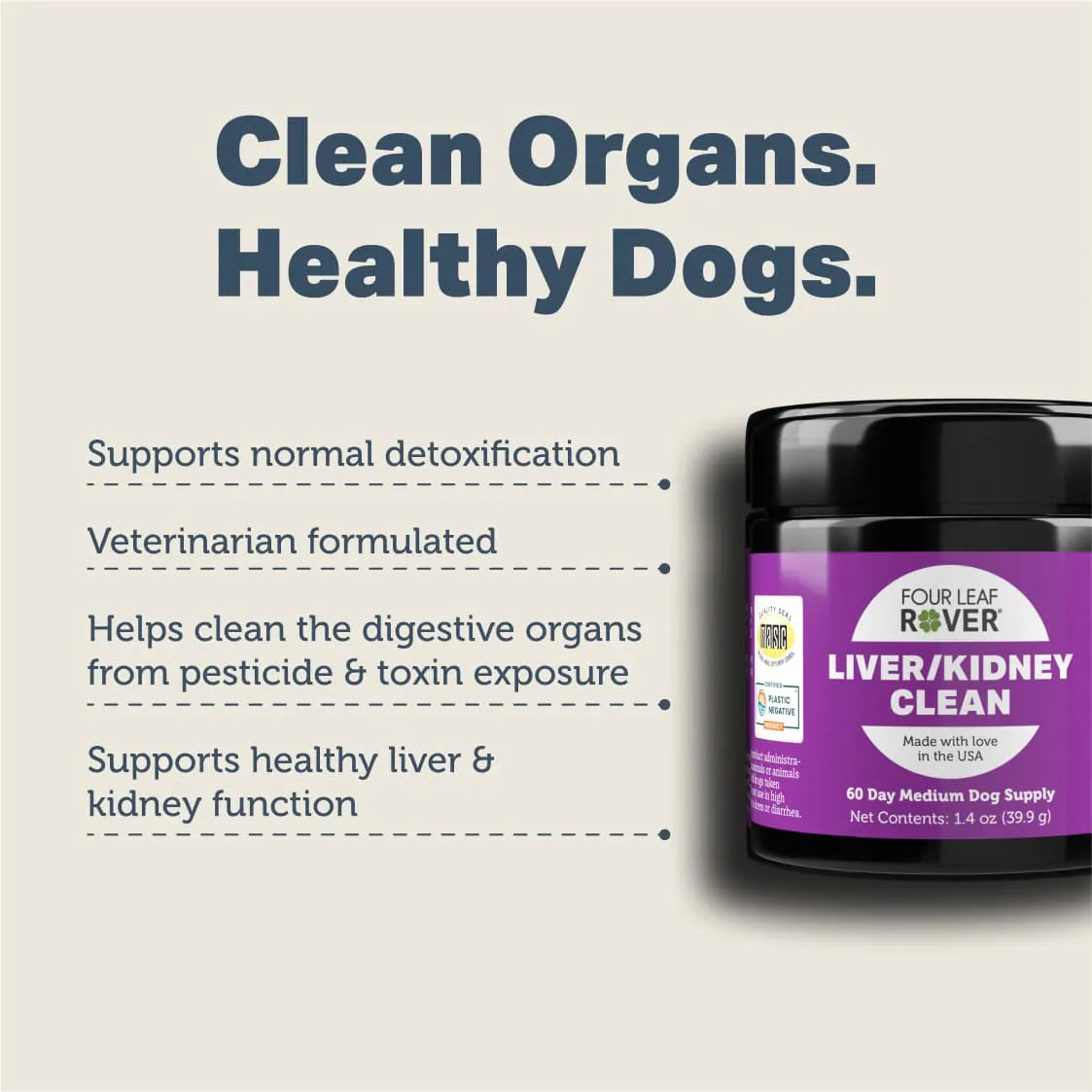 Four Leaf Rover Liver/Kidney Clean