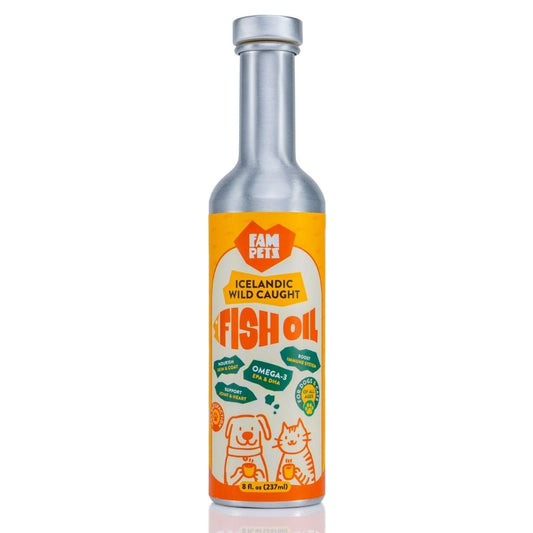 FAM PETS Wild Icelandic Fish Oil 8oz