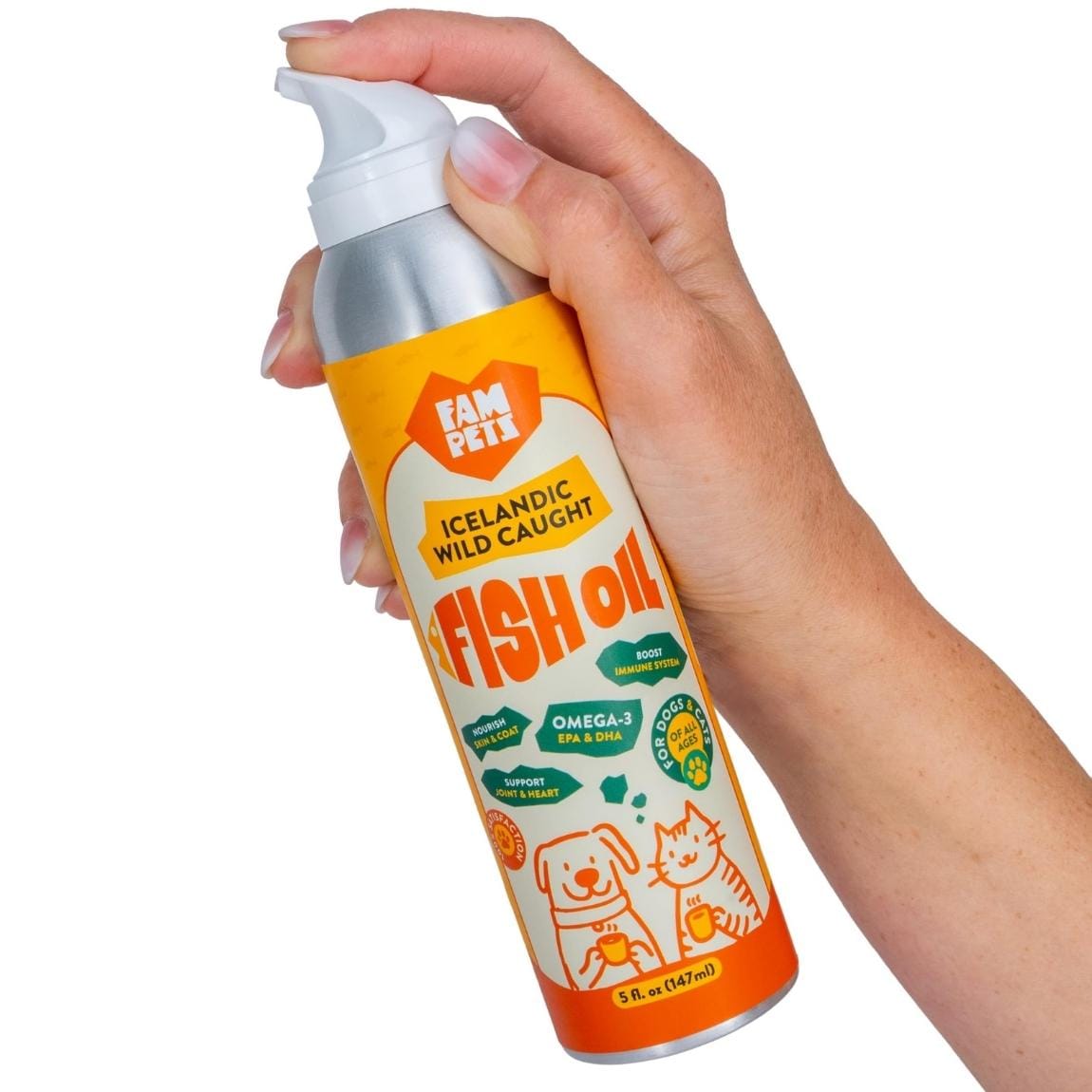 FAM PETS Wild Icelandic Fish Oil 5oz
