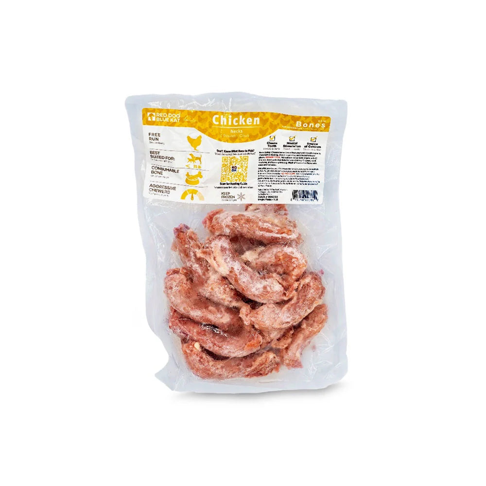 RED DOG BLUE KAT Chicken Necks Bulk Bag 4lbs