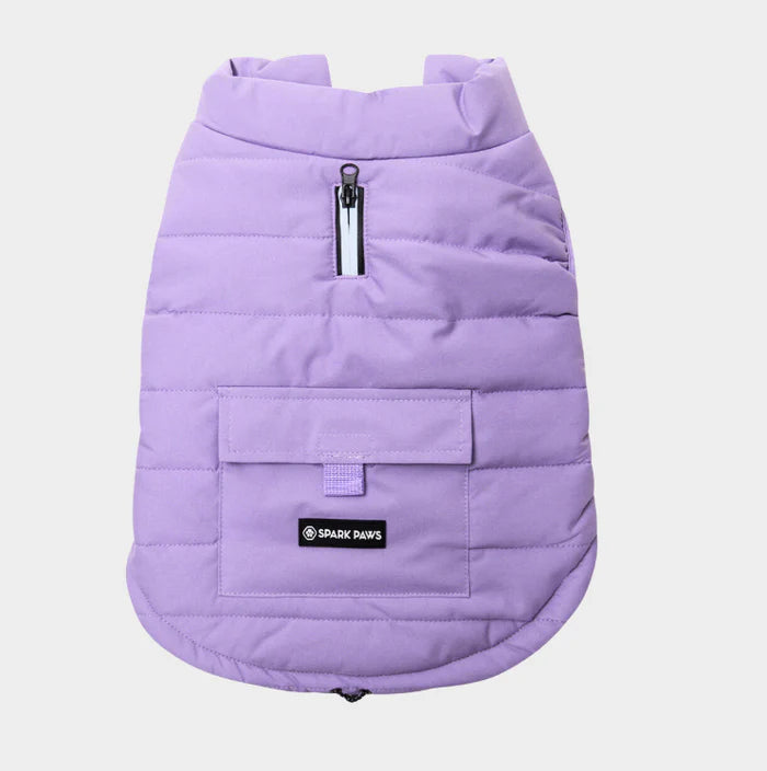 WarmShield Water-Resistant Jacket Lavender