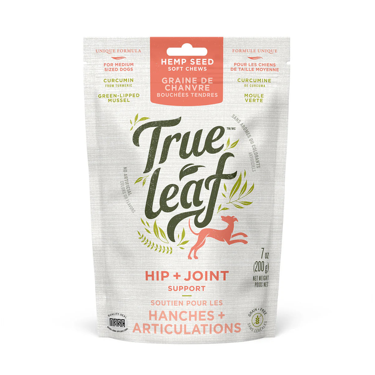 Trueleaf Hip + Joint Support Chews for Dogs (200g)