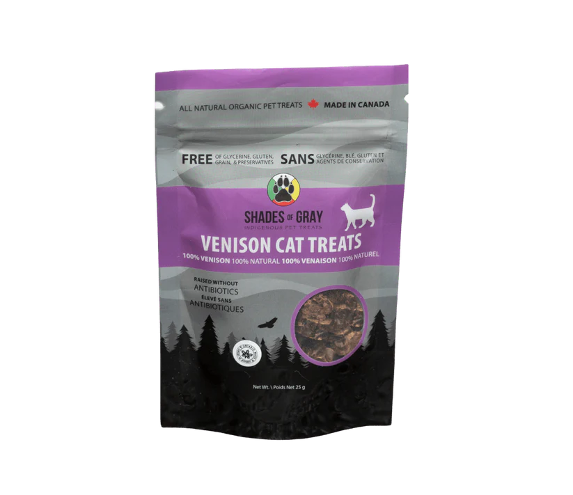 Shades of Gray Indigenous Venison Cat Treats - 100% Single Ingredient