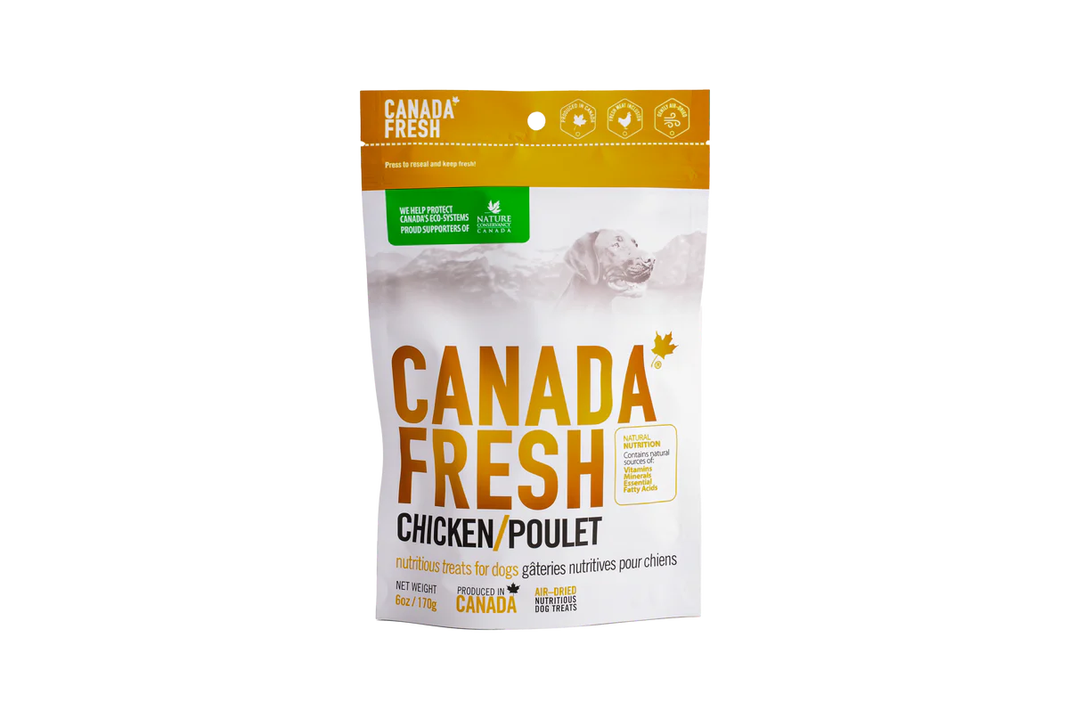 PETKIND® CANADA FRESH™ AIR-DRIED NUTRITIOUS DOG TREATS 6OZ