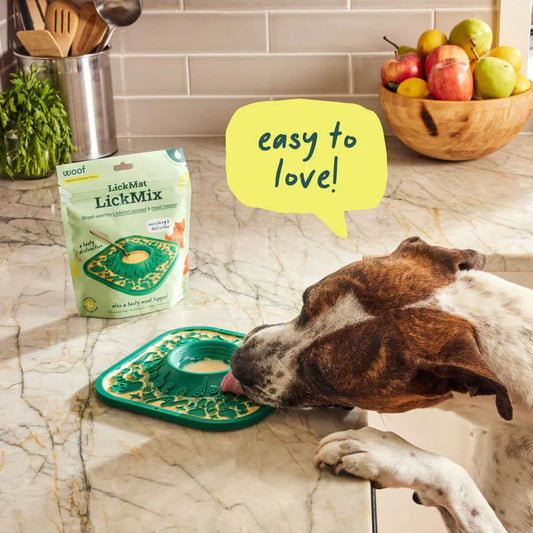 Woof LickMat Green