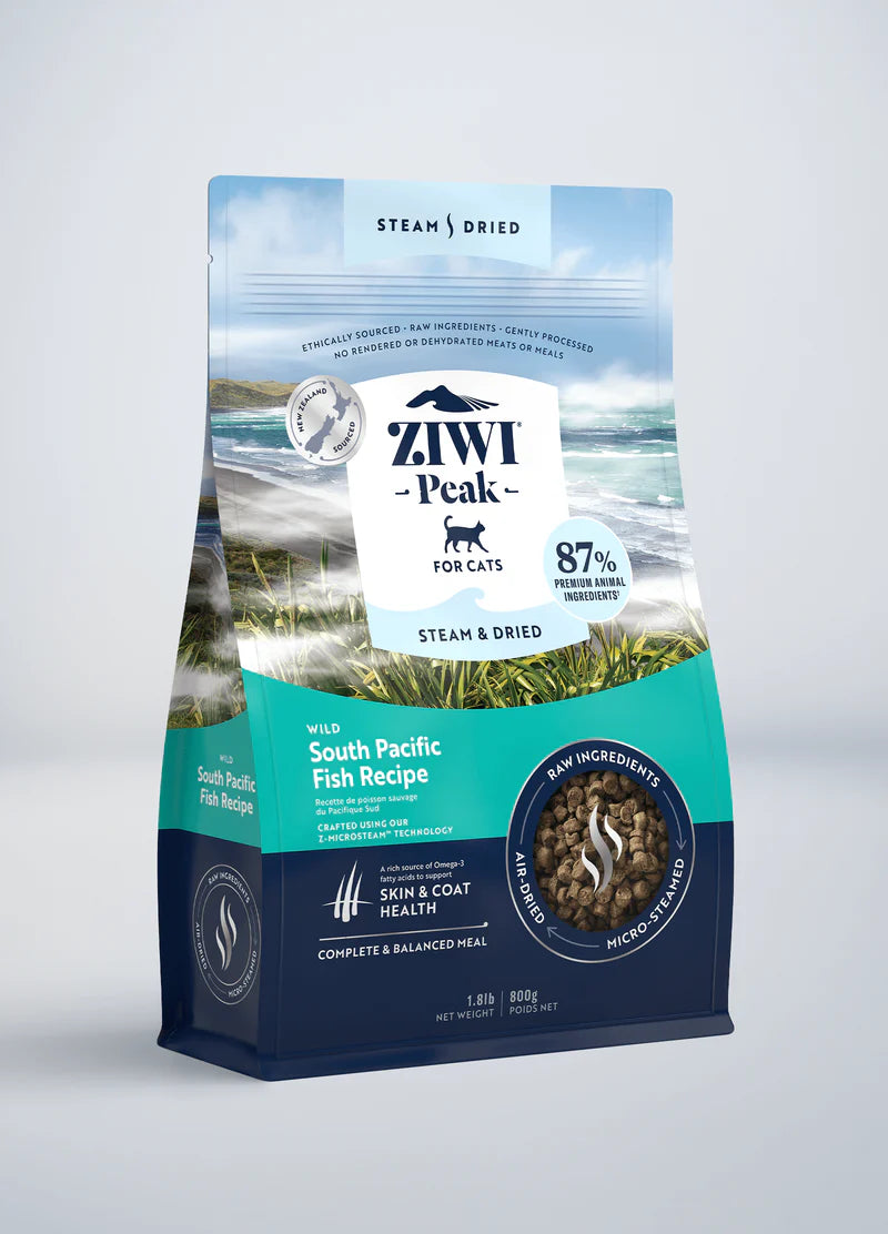 ZIWI Peak Steam Dried South Pacific Fish Cat
