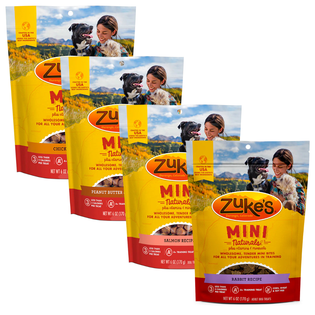 ZUKE'S® MINI NATURALS® DOG TREAT 6 OZ