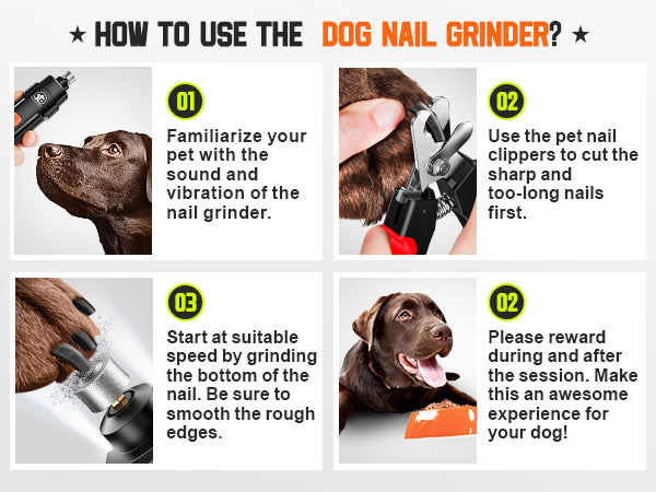 Professional Dog Nail Grinder