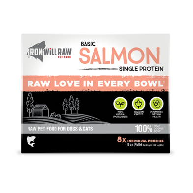 Iron Will Raw® Basic Salmon 4lb