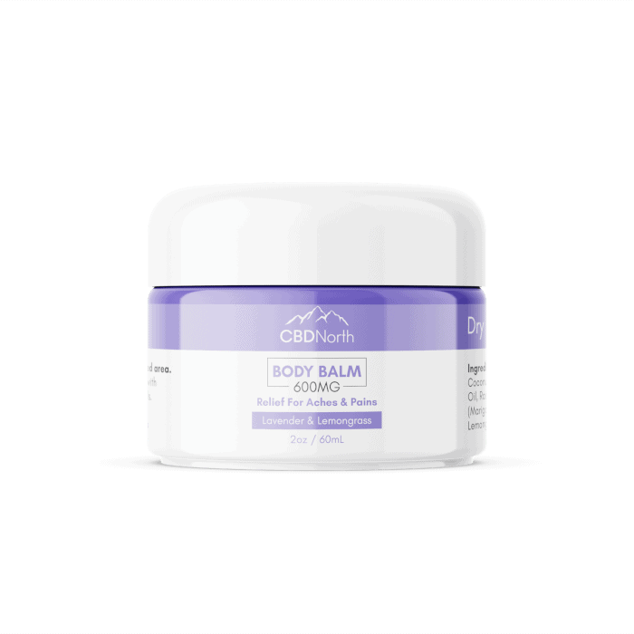 CBD North CBD Cream – Body Balm For Pain