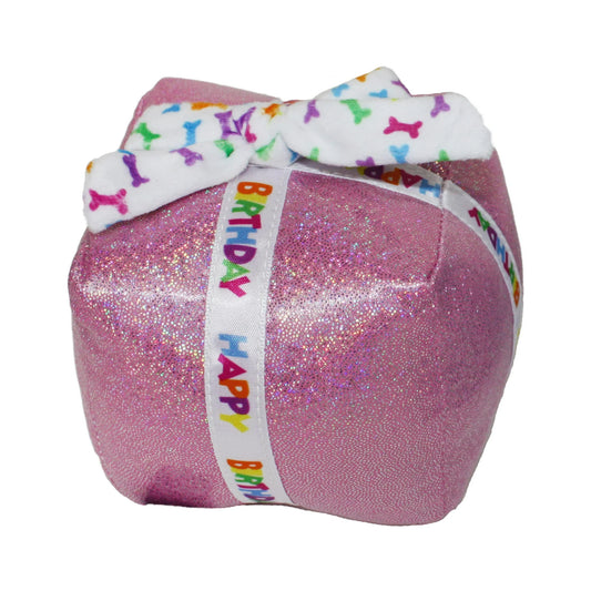 Multipet™ Birthday Present 3.5" Assorted Dog Toy