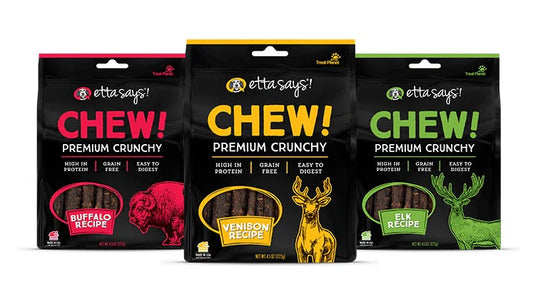 ETTA SAYS!® PREMIUM CRUNCHY CHEW DOG TREAT 4.5 OZ