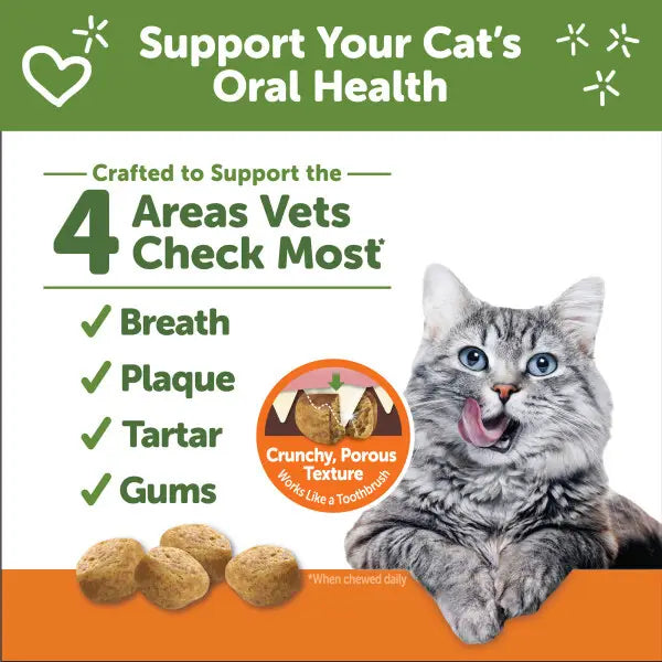 Whimzees™ Natural Dental Treats Chicken Flavor For Cats 2oz