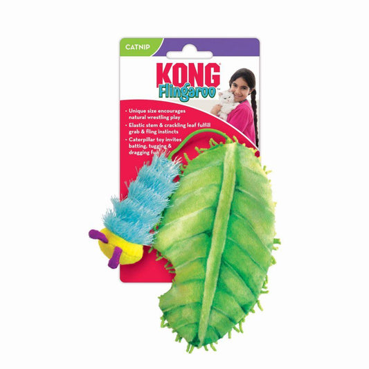 Kong® Flingaroo™ Caterpillar Cat Toy