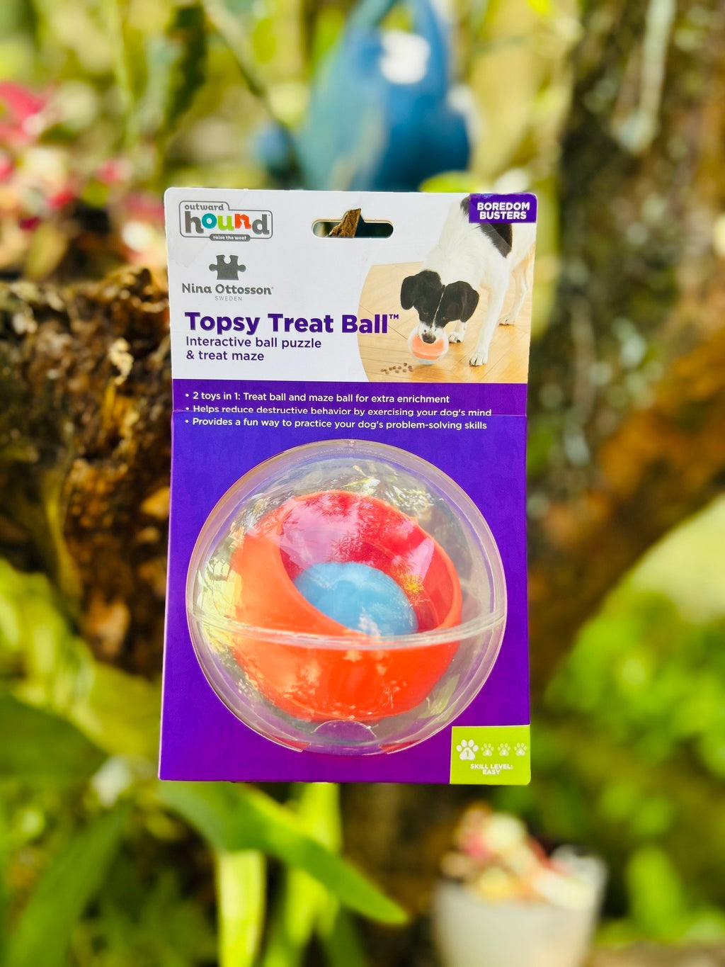 Outward Hound Nina Ottosson Topsy Treat Ball