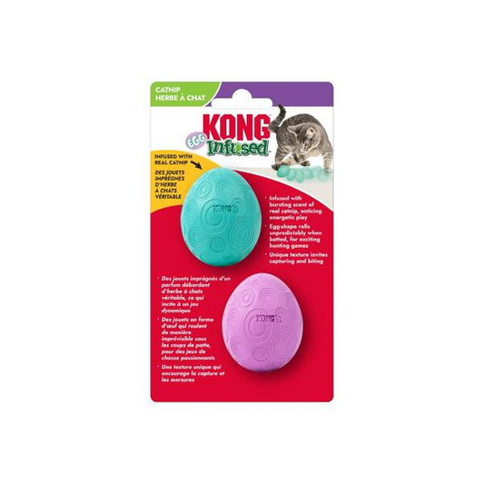 Kong® SPRING Infused™ Catnip Egg Cat Toy