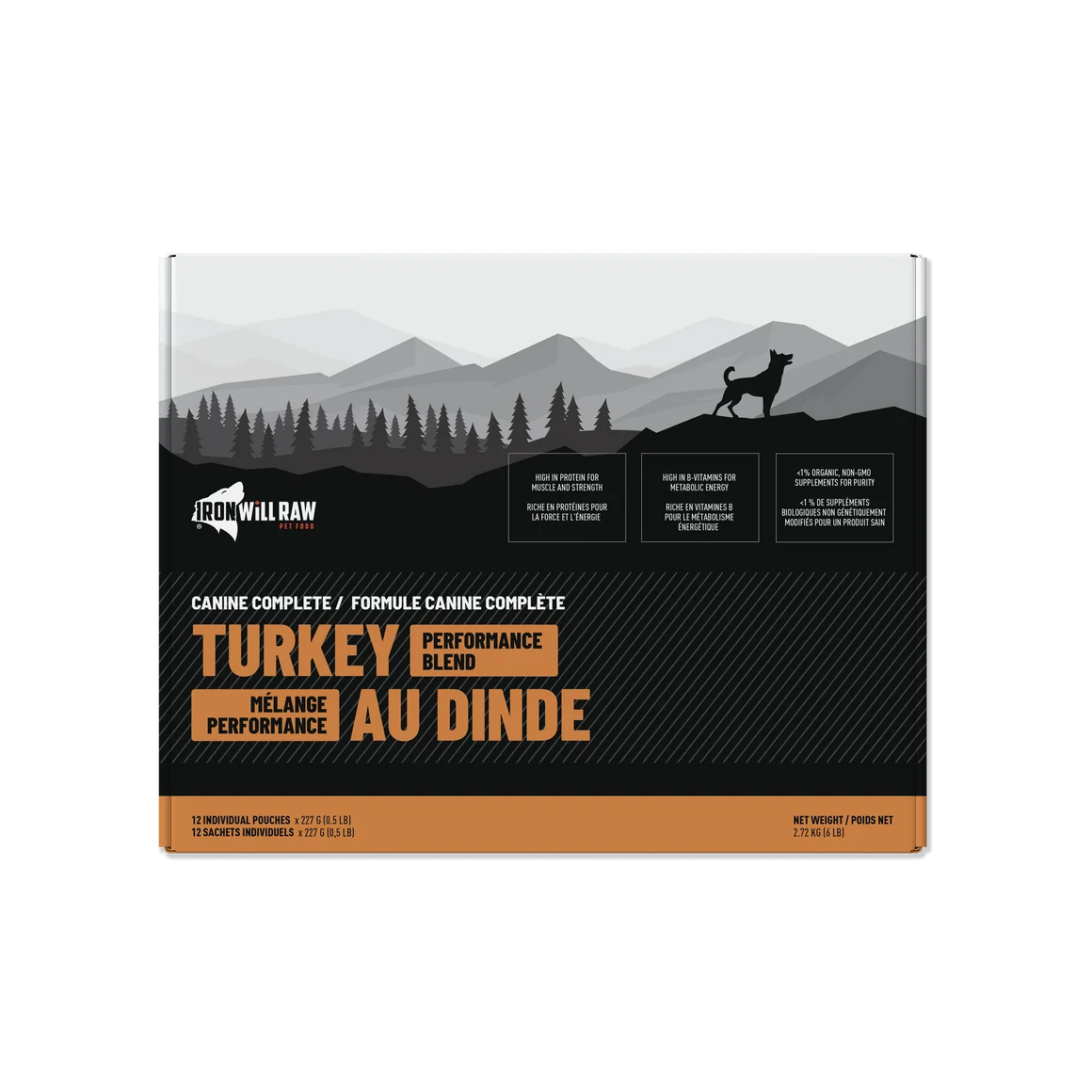 Iron Will Raw® Original Turkey 12lb