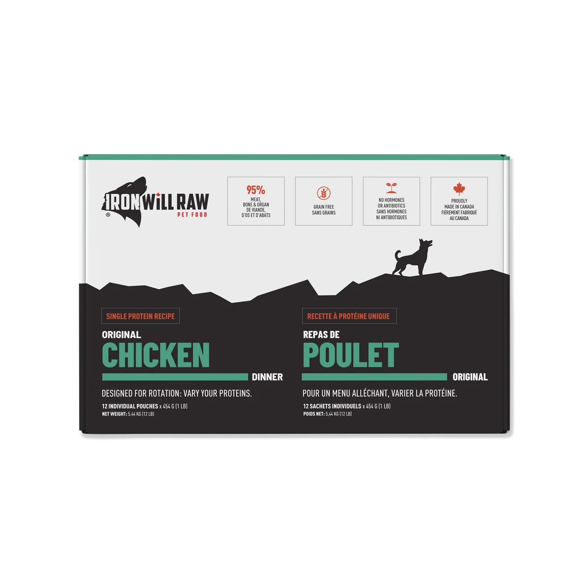 Iron Will Raw® Original Chicken 12lb