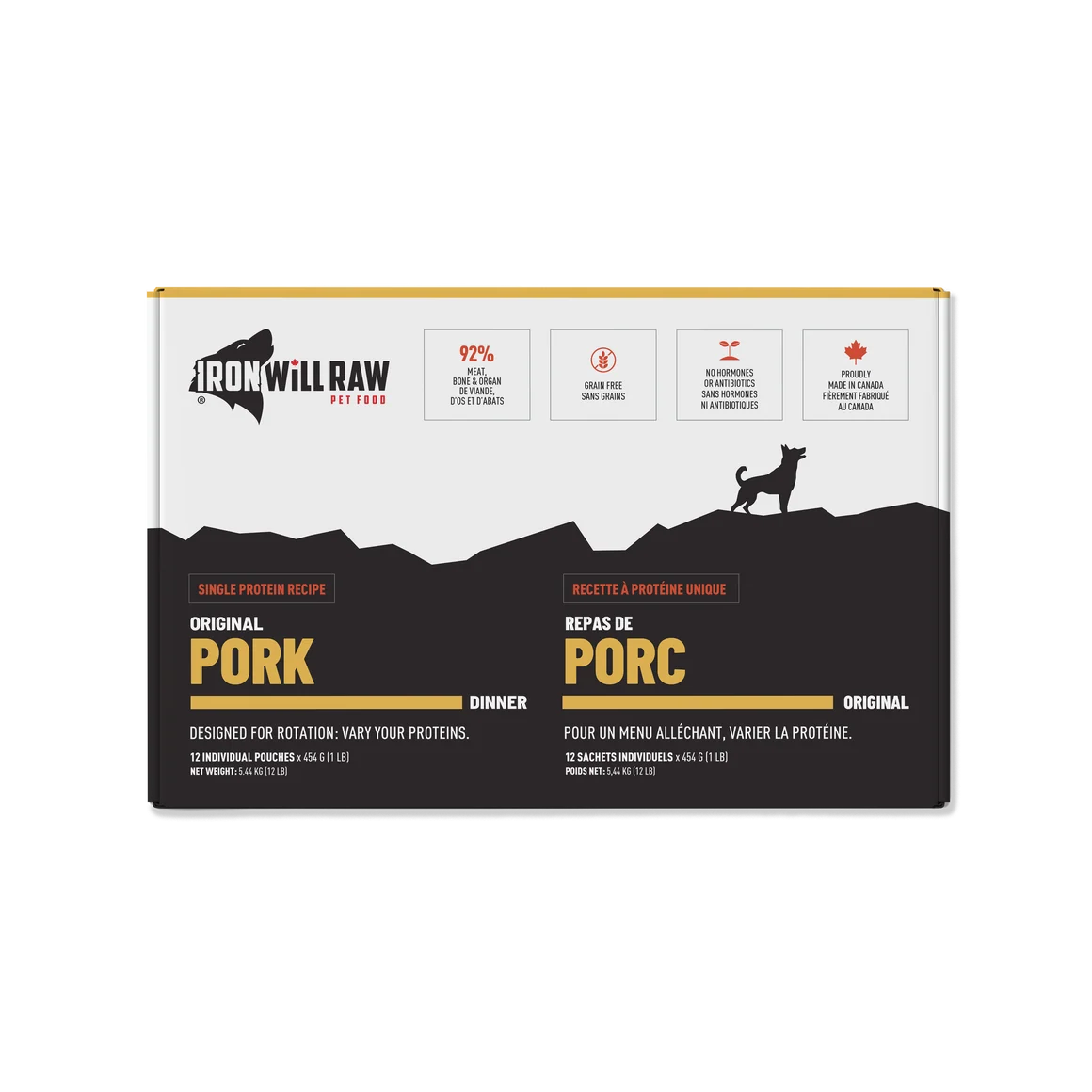 Iron Will Raw® Original Pork