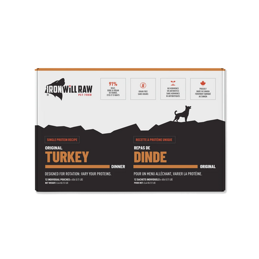Iron Will Raw® Original Turkey 12lb