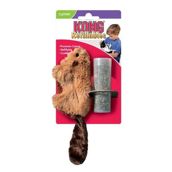 Kong® Refillables Beaver Cat Toy
