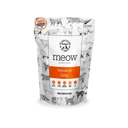 NZPF Air Dried Meow Treats Venison Lung