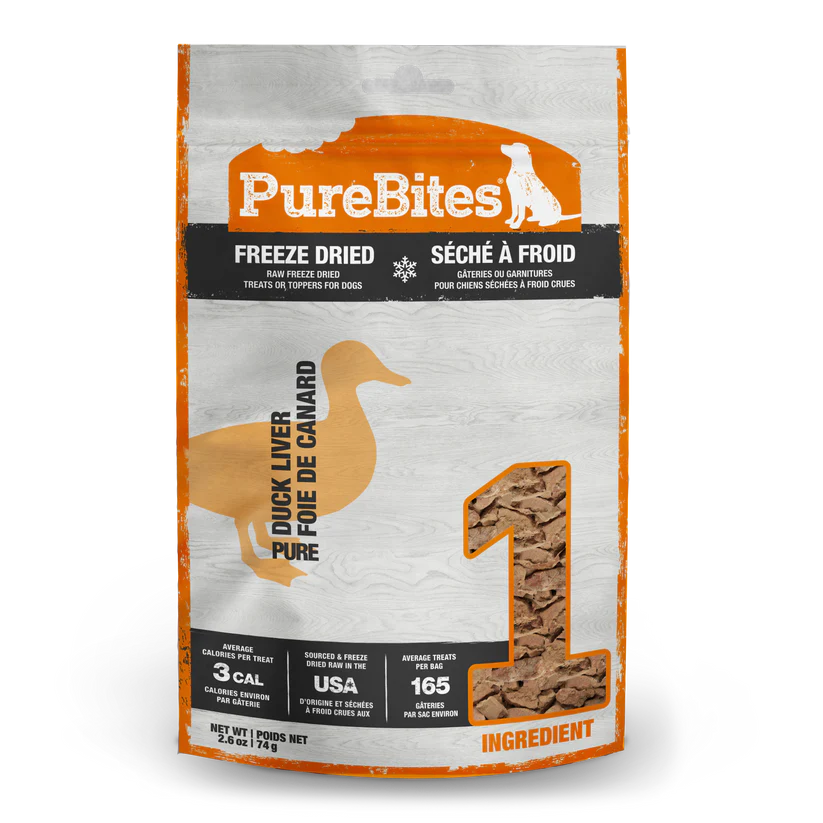 PureBites® Duck Freeze-Dried Dog Treats