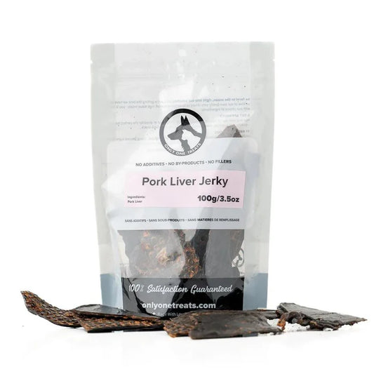 Only One Pork Liver Jerky 100g
