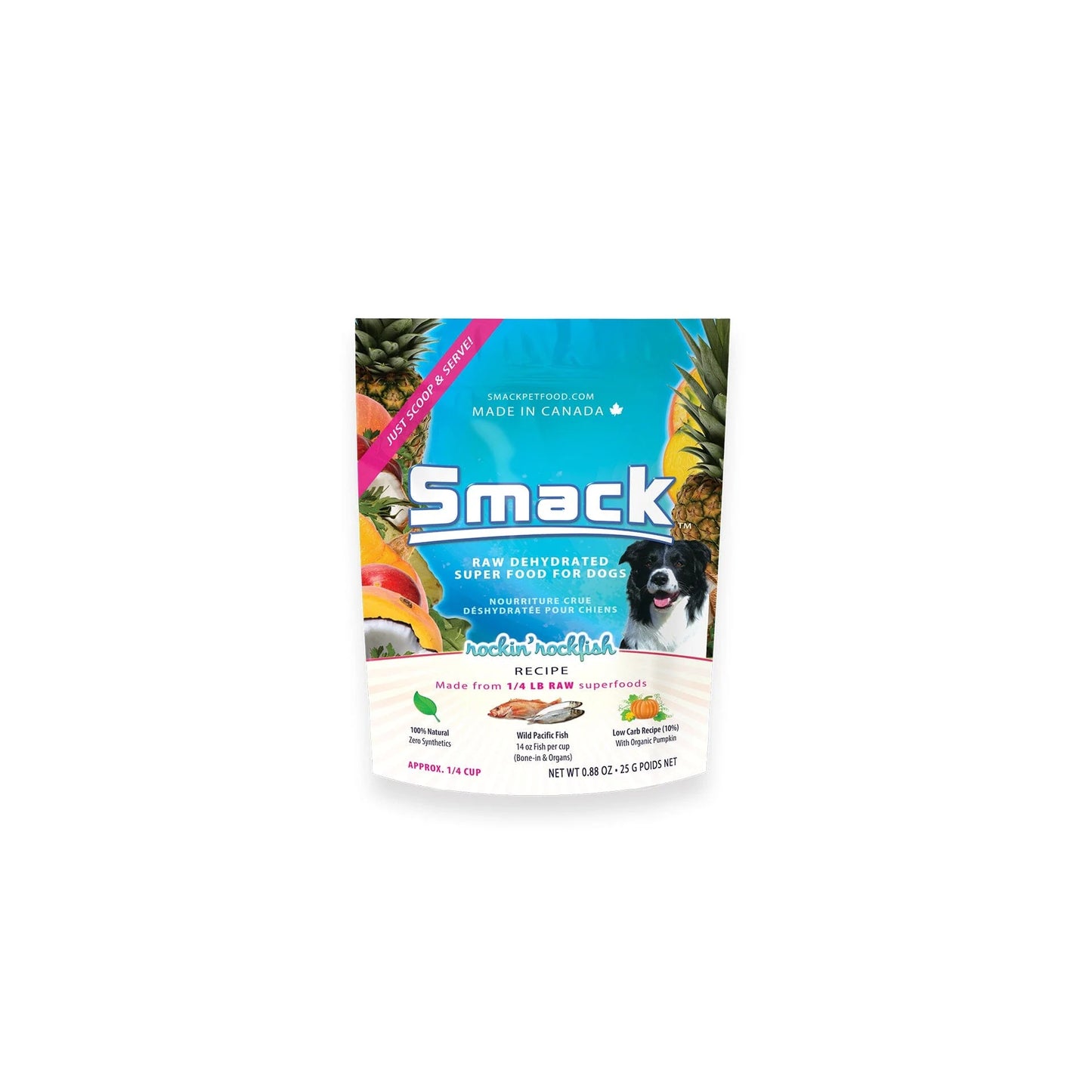 SMACK Raw Dehydrated Super Food For Dogs